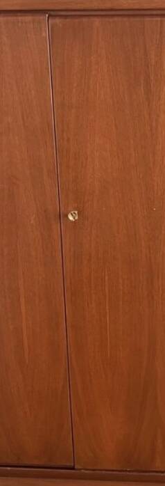 Armoire scandinave vintage en teck