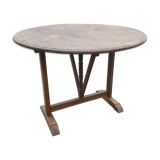 Table vigneronne en chene