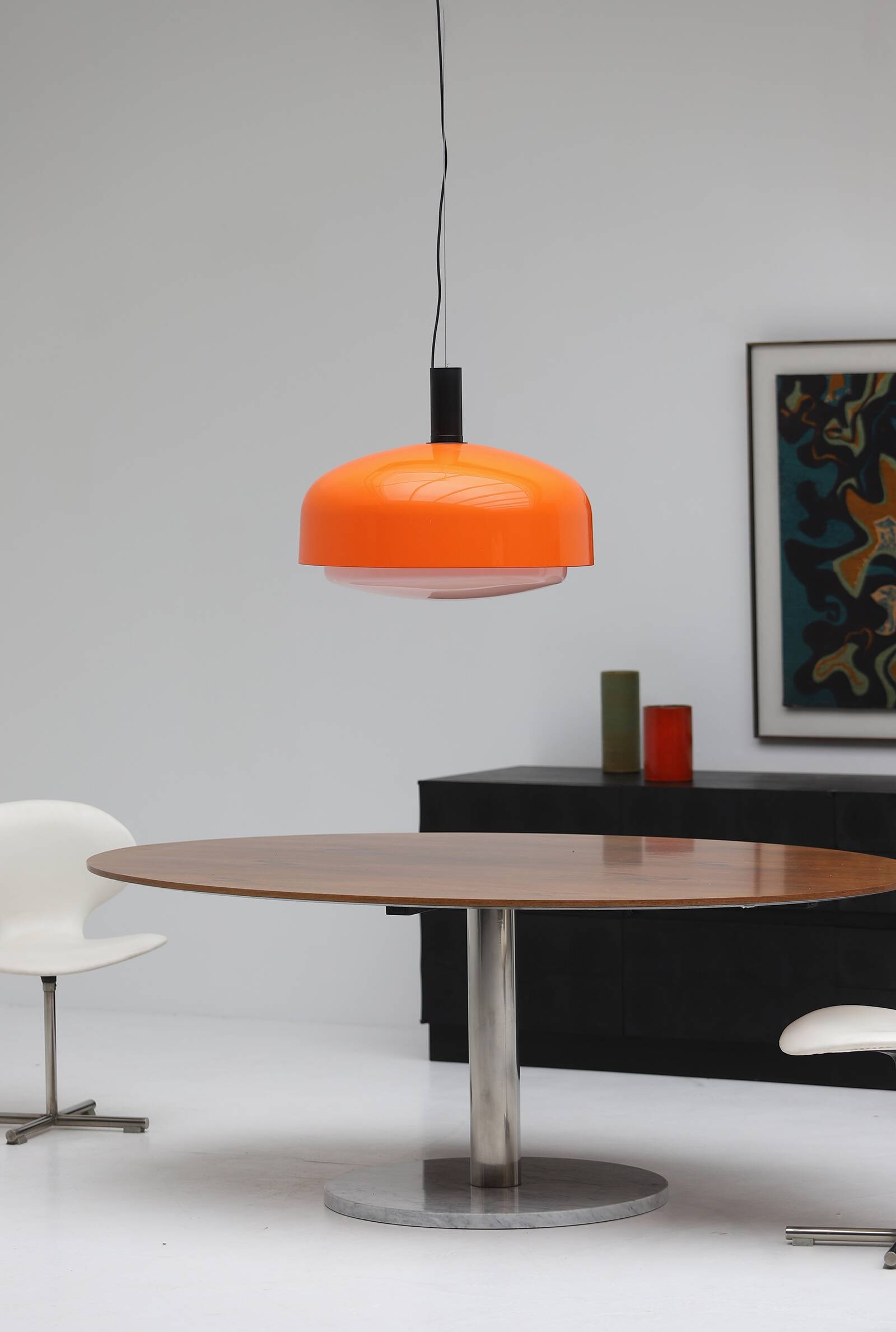 Kartell Large Pending Lamp by Eugenio Gentili Tedeschi - Kd 62