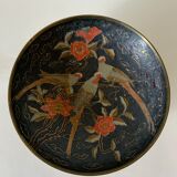 Enamelled brass cup