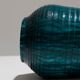 Vase en faïence à coulures, accolay, 1950s