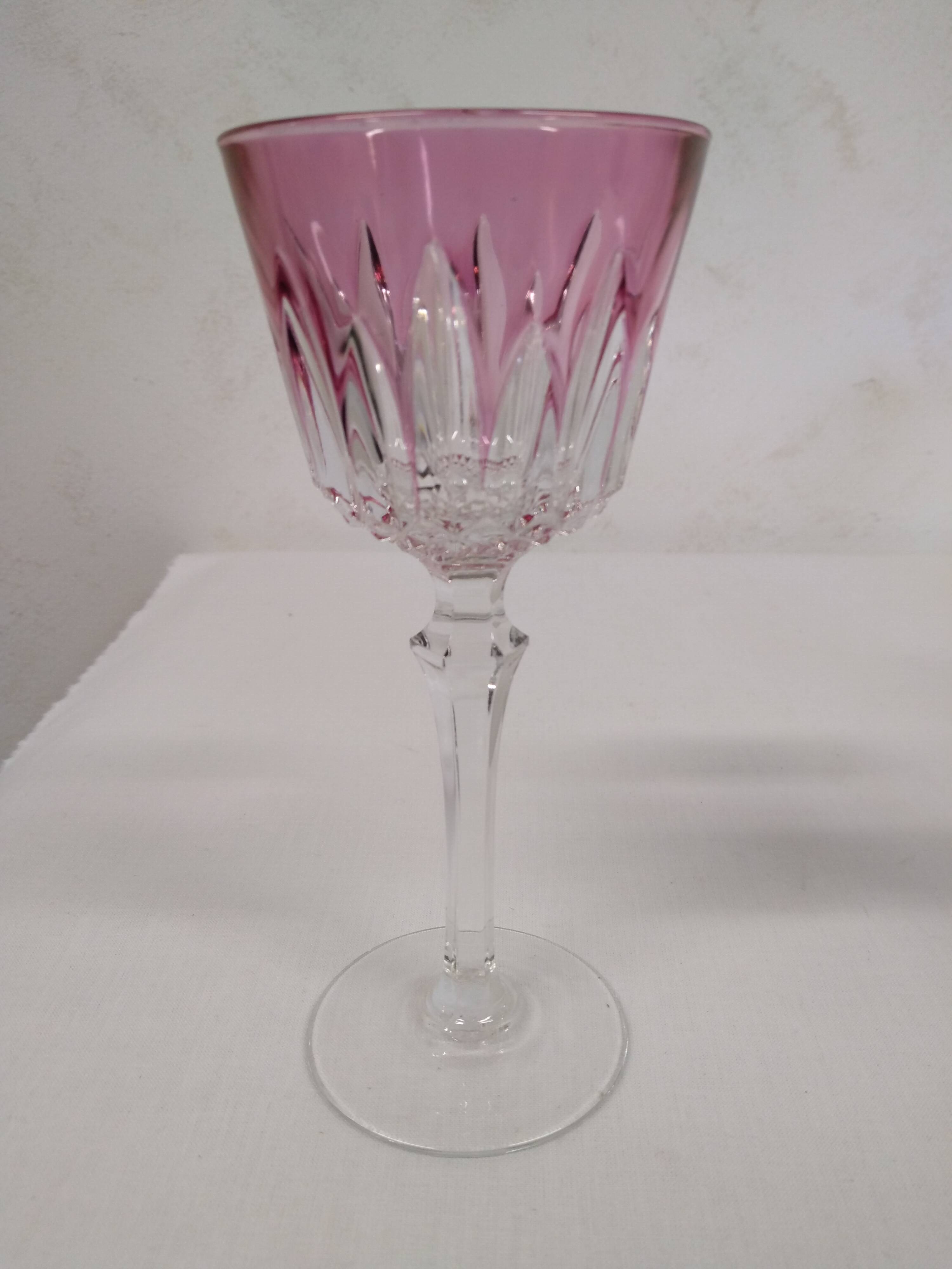 Colorful stemware