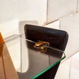 Vintage wooden console Italy 1950s