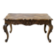Banquette Louis XV en bois sculpté - 97 cm