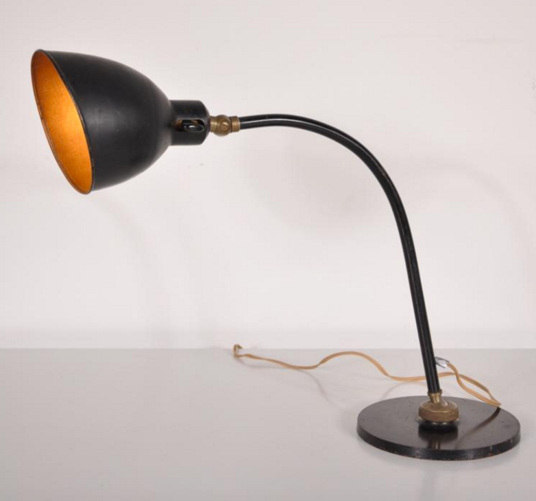 Desk lamp Polo Popular by Christian Dell for Bunte & Remmler, 1930 s
