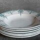 Six iron earth plates from Lunéville model LUGANO old old