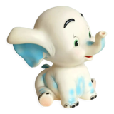 Elephant toy with whistle Famosa 70s
