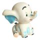 Jouet élephant avec sifflet Famosa 70s