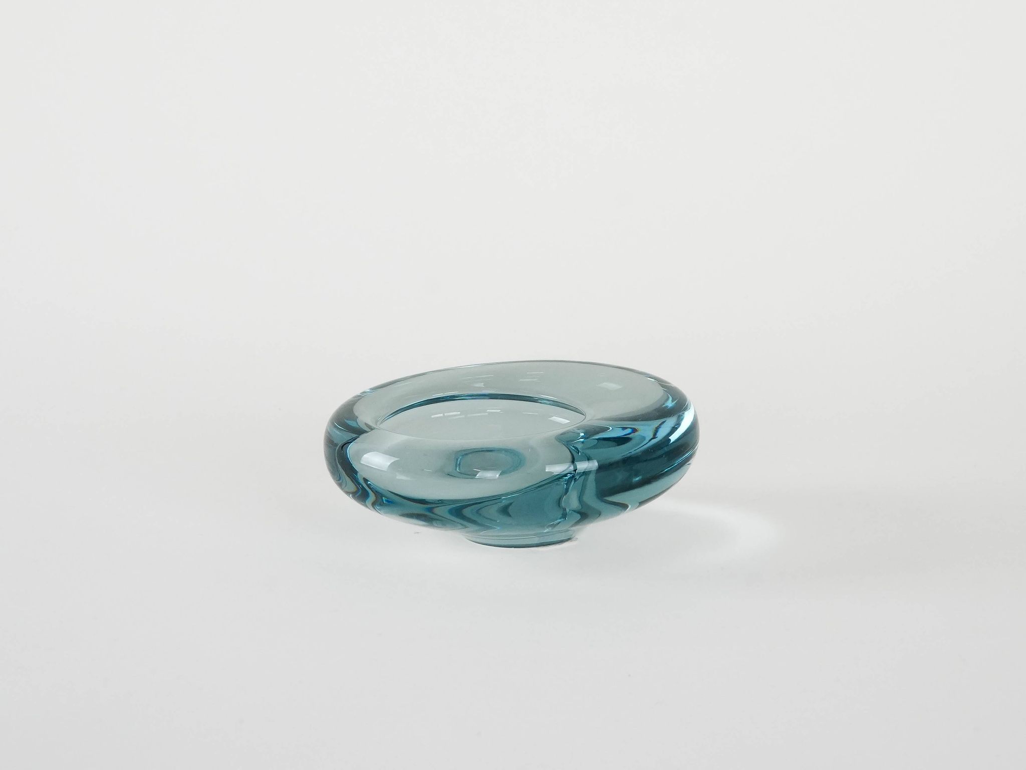 Glass bowl, Danish design, 1960s, manufacturer: Holmegaard, designer: Per L
