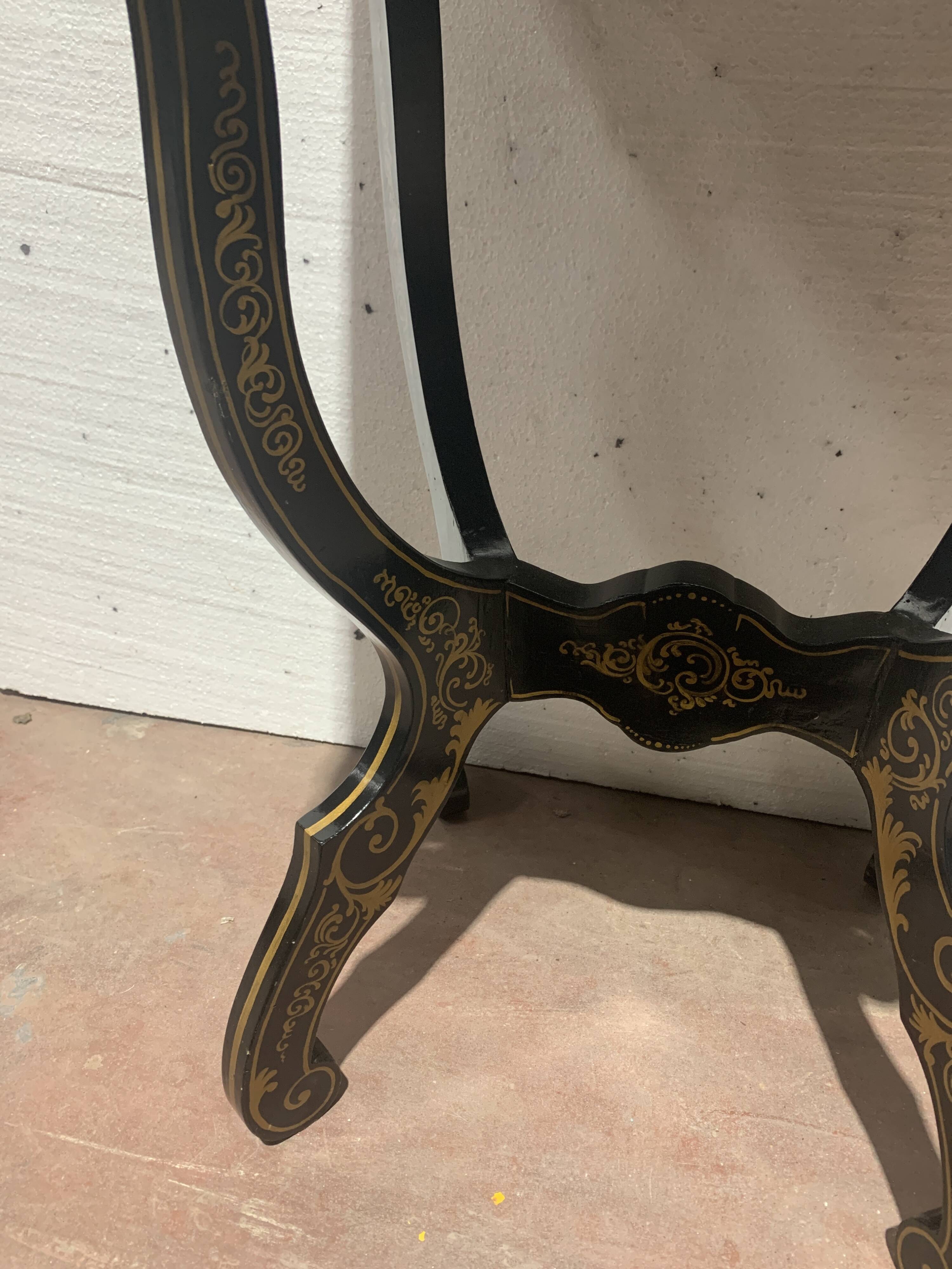 Napoleon worker in blackened wood, 19th century