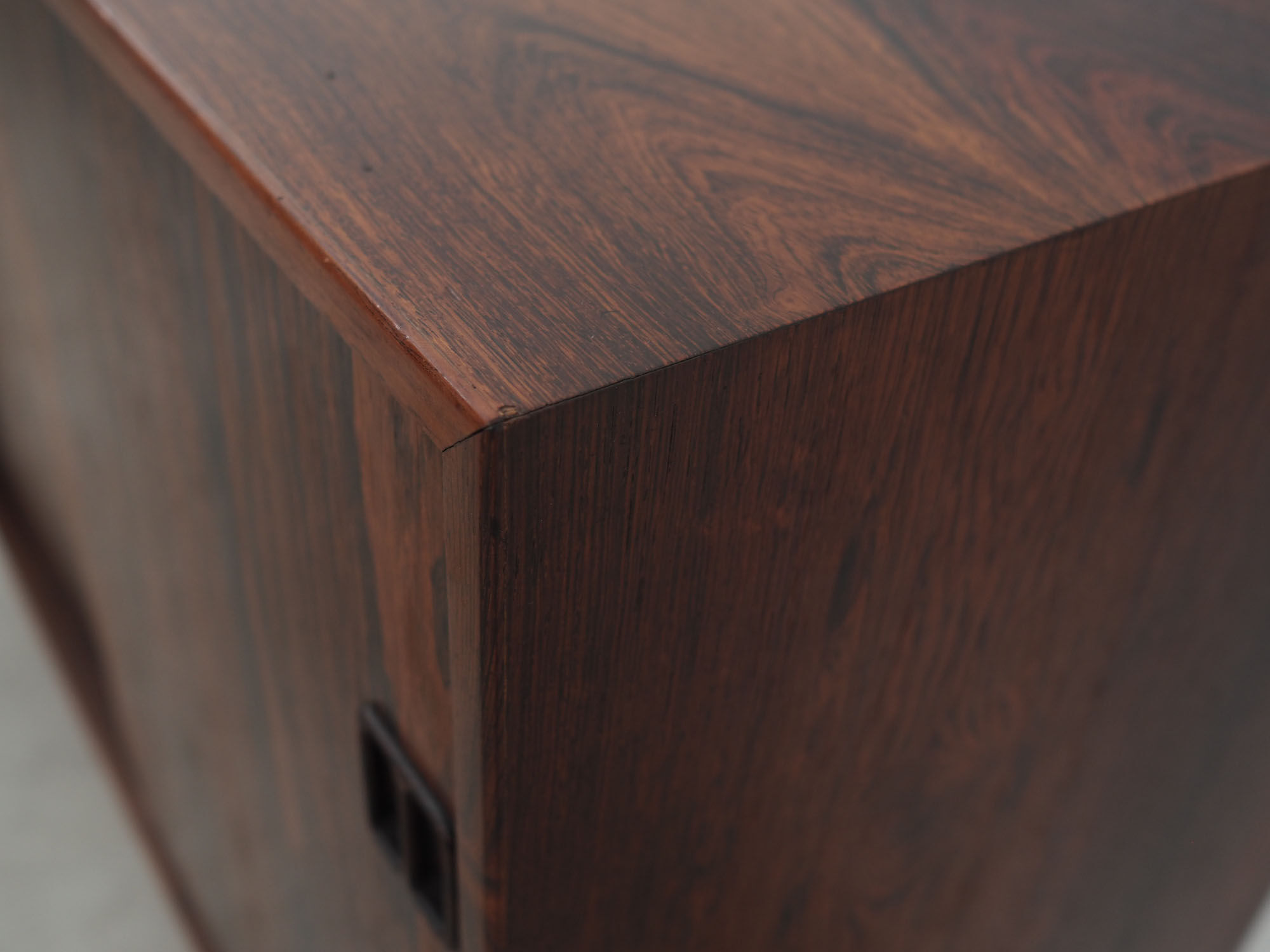 Rosewood commode, Danish design, 1960s, manufactured by Hjørnebo