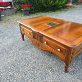 Old walnut coffee table