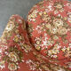 Vintage toad armchair with flowers
