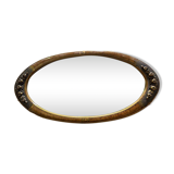 Miroir ovale art déco