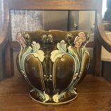 Earthenware cache pot A.g De Bruyn