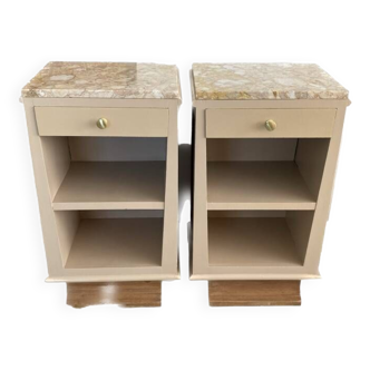 Paire de tables de chevet
