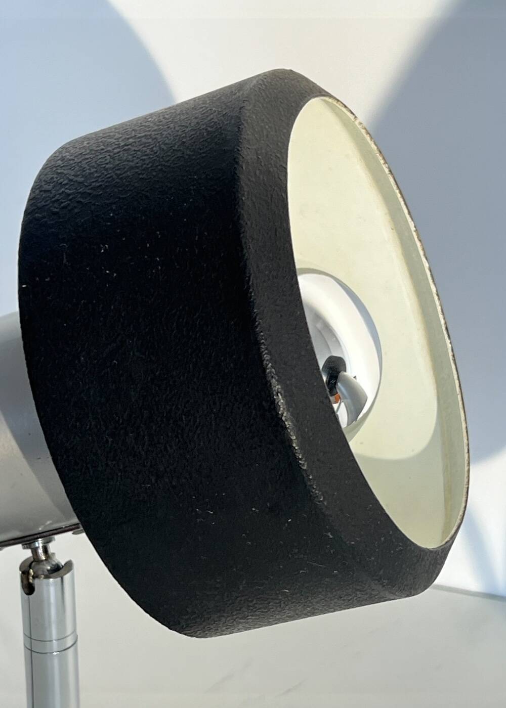 Pair of 50s Disderot Delmas spotlights in modernist style