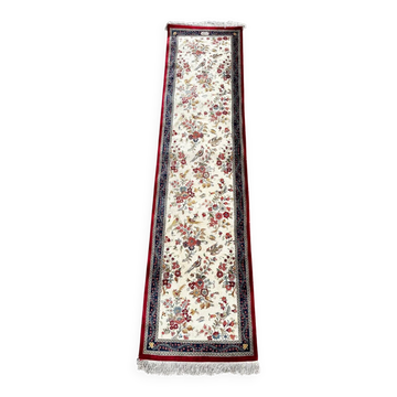 Hereke signed silk rug