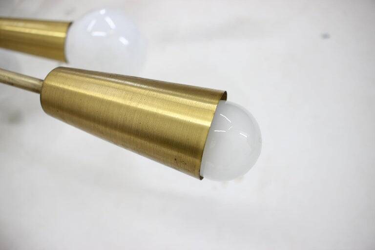 Rare Mid Century Chandelier Sputnik, Atomic, 1960s