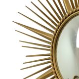 Large Vintage Sun Mirror Chaty Vallauris XL France 91cm