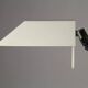 Minimalist White Adjustable Desk Lamp by Massive, Belgium — 1980s
