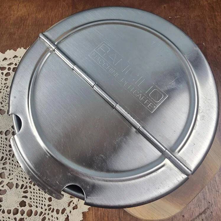 Rancilio stainless steel sugar box 18/10 – Italian bistro coffee accessory