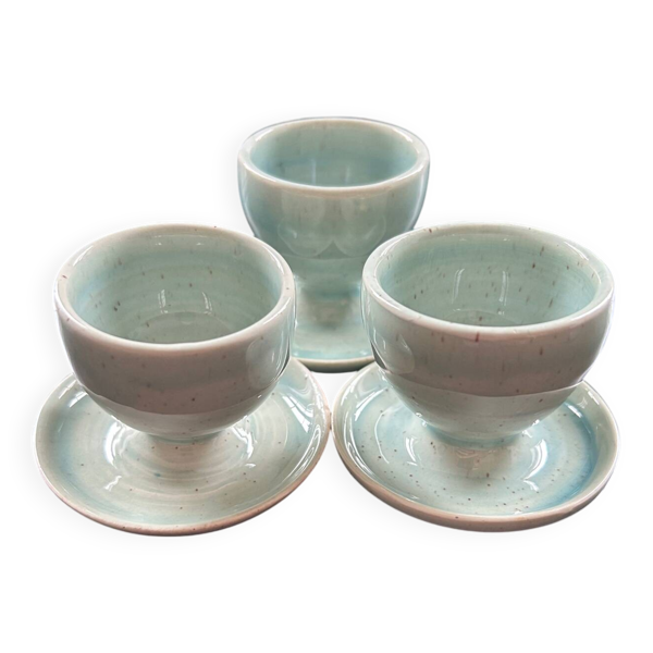 Lot de 3 coquetiers