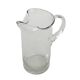 Glass jug, Danish design, 1970s, production: Denmark