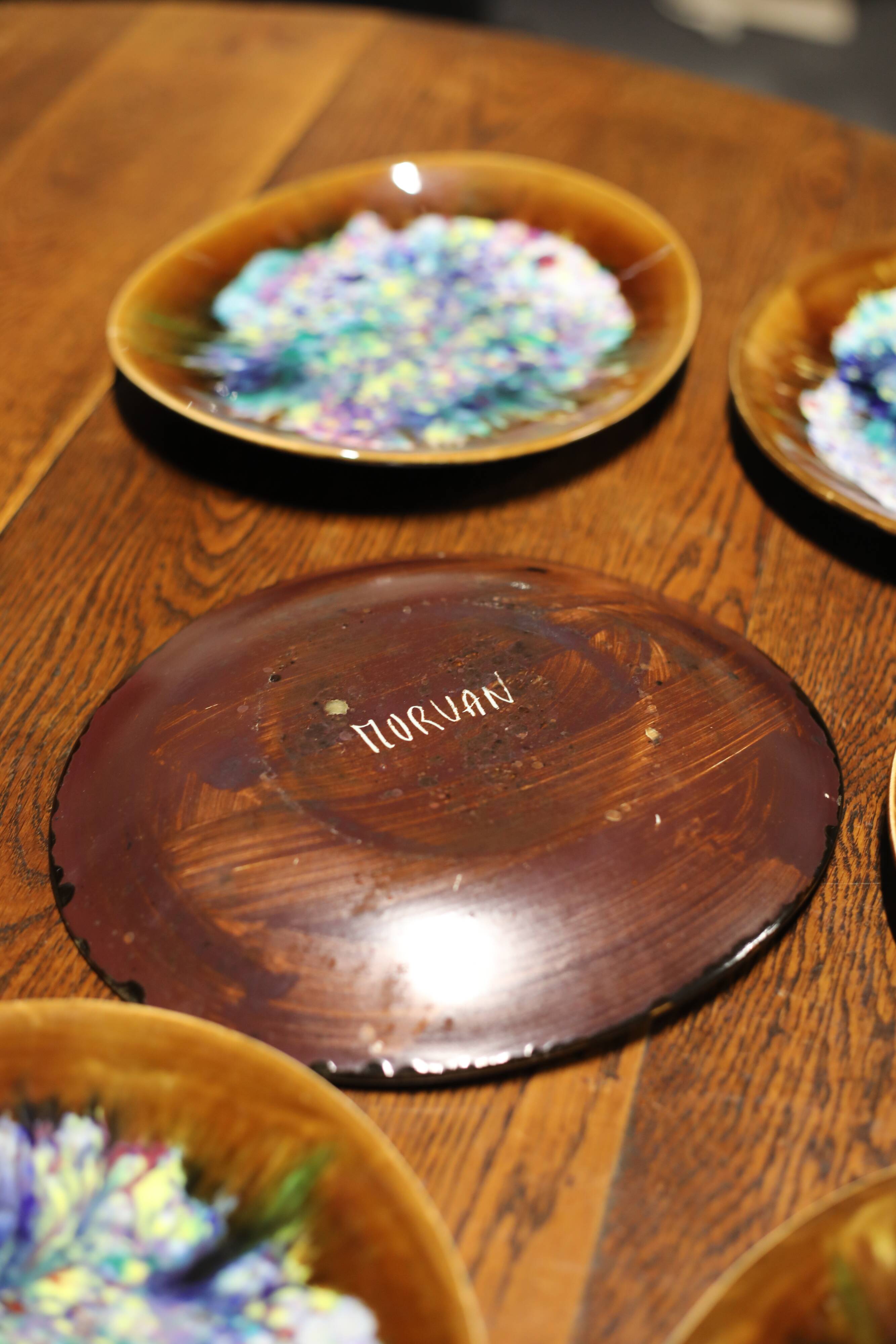 Morvan vintage plates