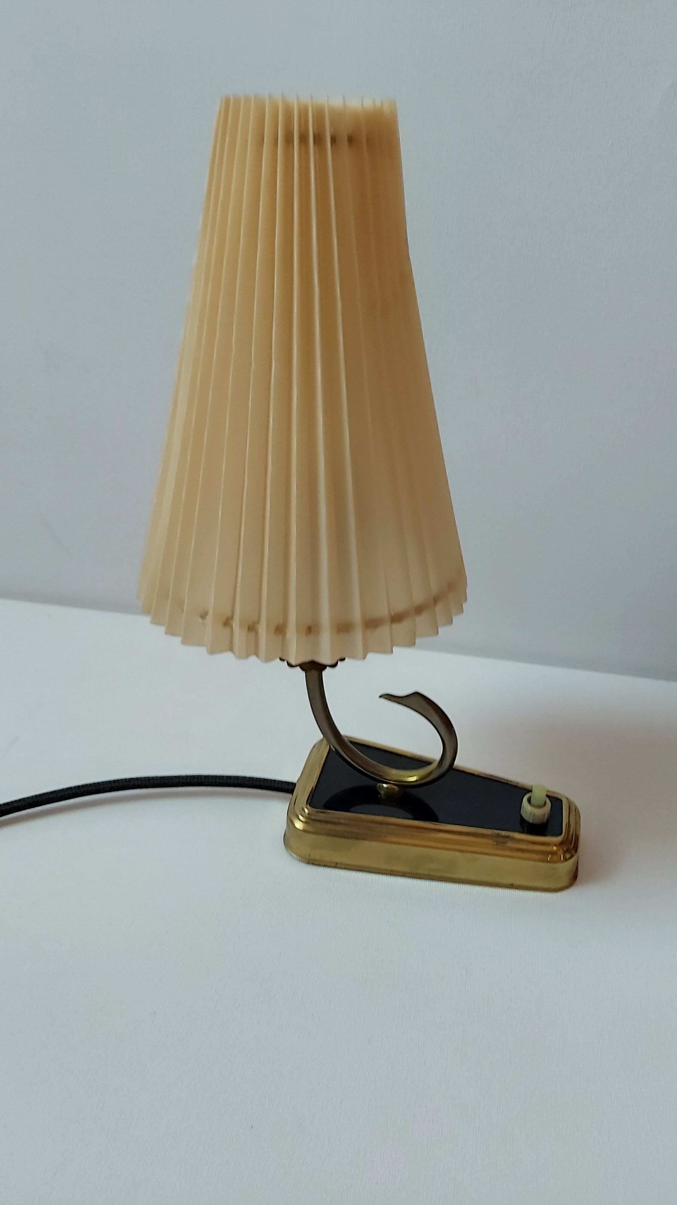 Pair of bedroom lamps, Germany, 1950s
