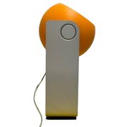 Pair of Space Age orange eyeball lamps by Massive Belgium
