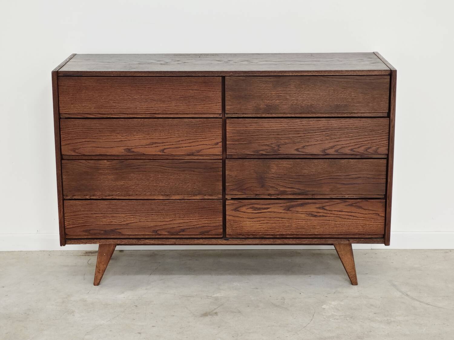 Commode / Buffet U 453 Dark Oak Jiri Jiroutek for Interior Prague 60s