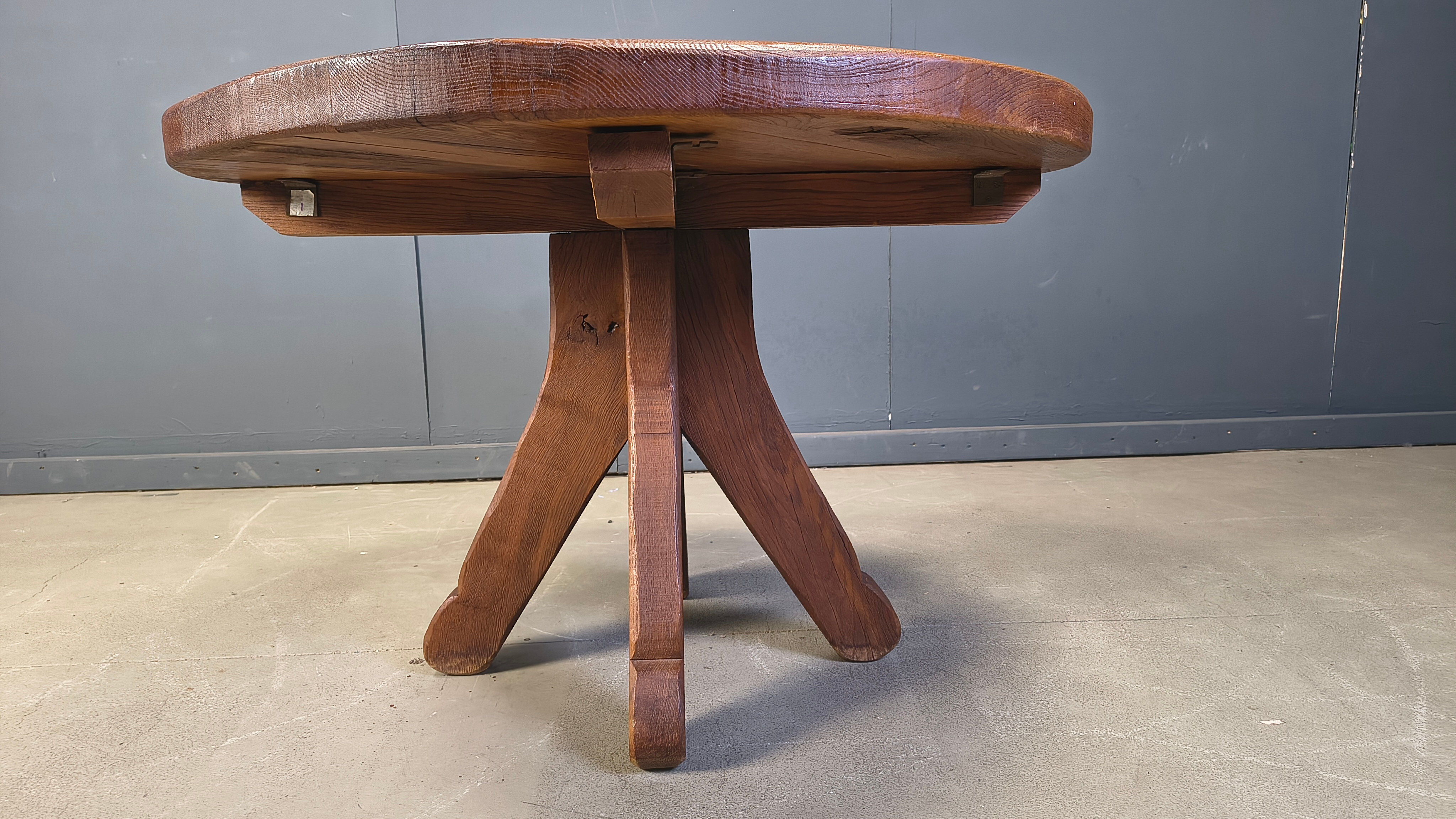 Vintage dining table by Depuydt, Belgium, 1960s