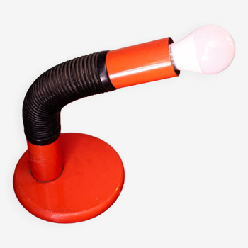 Lampe de table Orange Elbow par E. Bellini pour Targetti Sankey, Italie, 70's