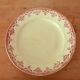 Pair of plates red motif Boulenger