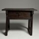 Spanish side table, rustic, early 20th century