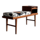 Scandinavian Mid Century Gossip Bench