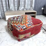 Moroccan Kilim Pouf