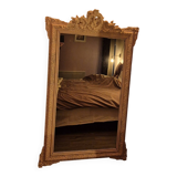 Antique pitted mirror
