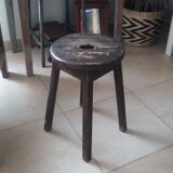 Vintage solid wood stool