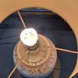 Pair of vintage ceramic lamps made in Italy