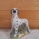 Old Garnier Liqueur Bottle - Dalmatian Dog (1972) - Vintage