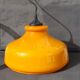 Suspension en opaline orange 70s