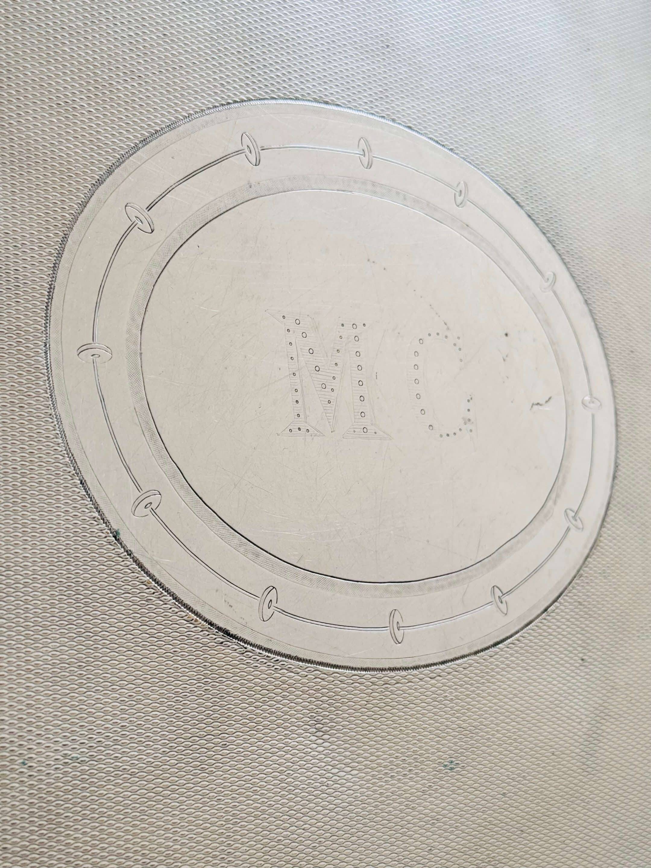 Christofle, serving tray 1900