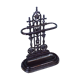 Ancient cast iron umbrella holder