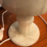 Magnificent vintage alabaster lamp from the 70s