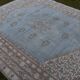 Vintage Turkish Oushak rug 212x265 cm