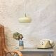 Yellow Clichy glass suspension