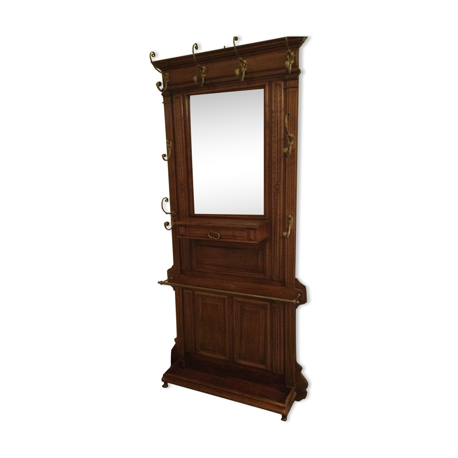 Old coat rack, cloakroom