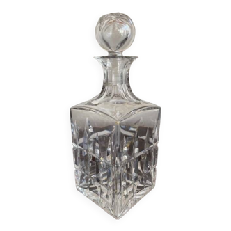 Manhattan crystal whiskey decanter